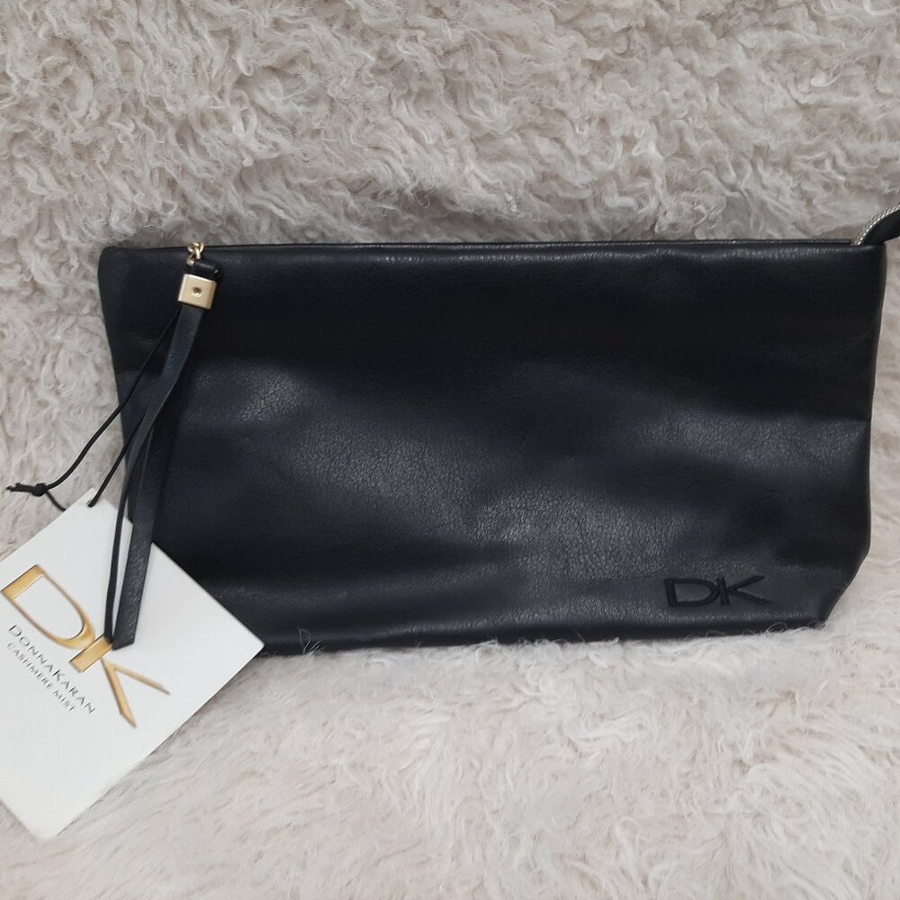 Donna Karan Cashmere Mist Gift Black Cosmetic Pouch